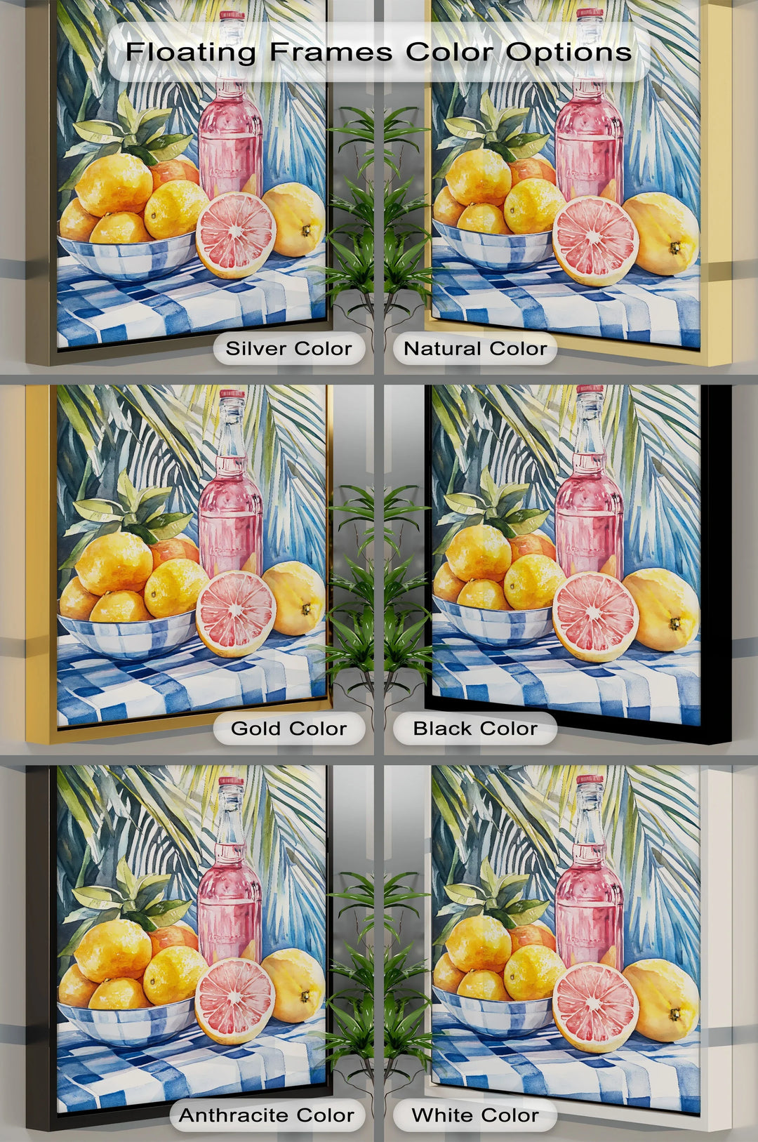 Citrus & Sunshine – Tropical Fruit and Juice Canvas Print - MyPhotoStation