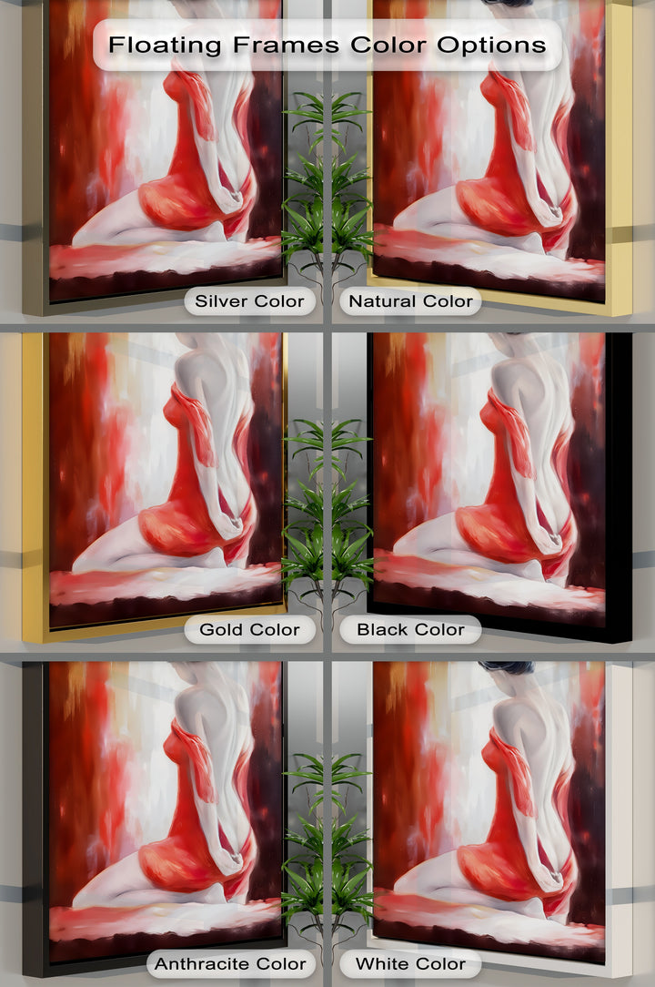 Velvet Reverie – Erotic Canvas Print