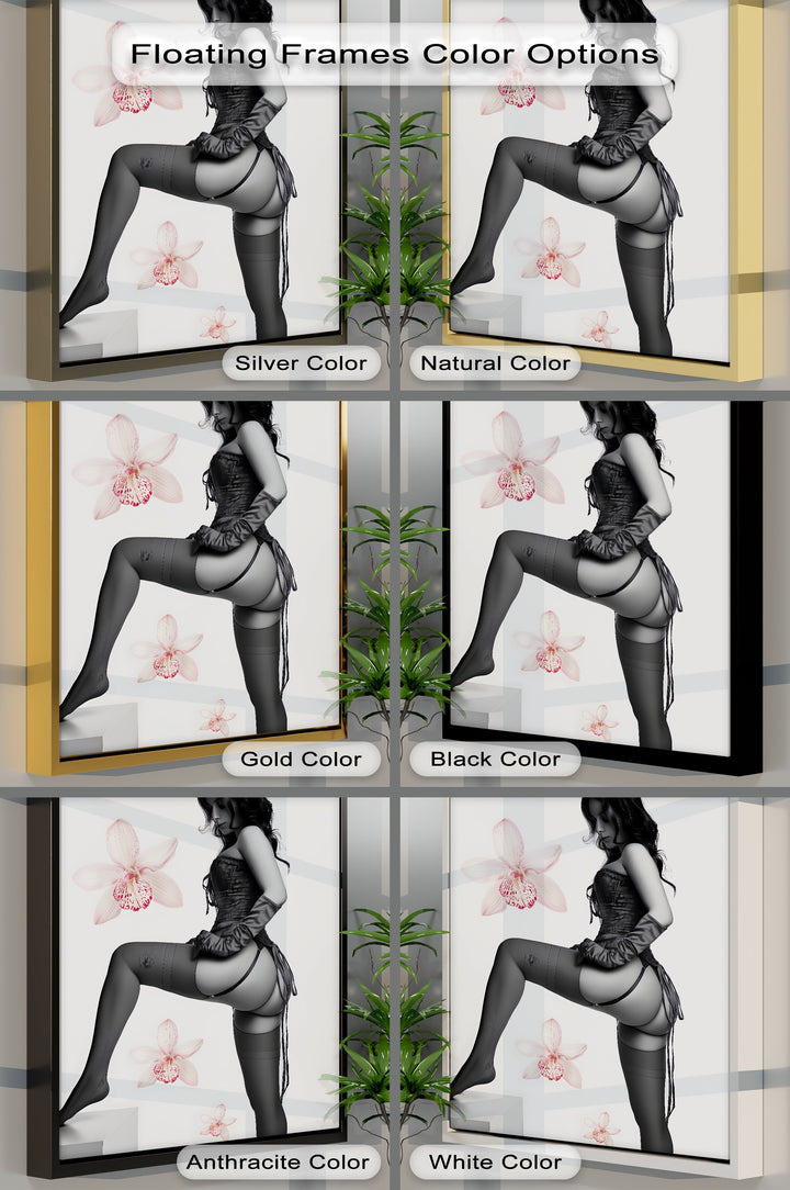 Velvet Desire – Erotic Canvas Print