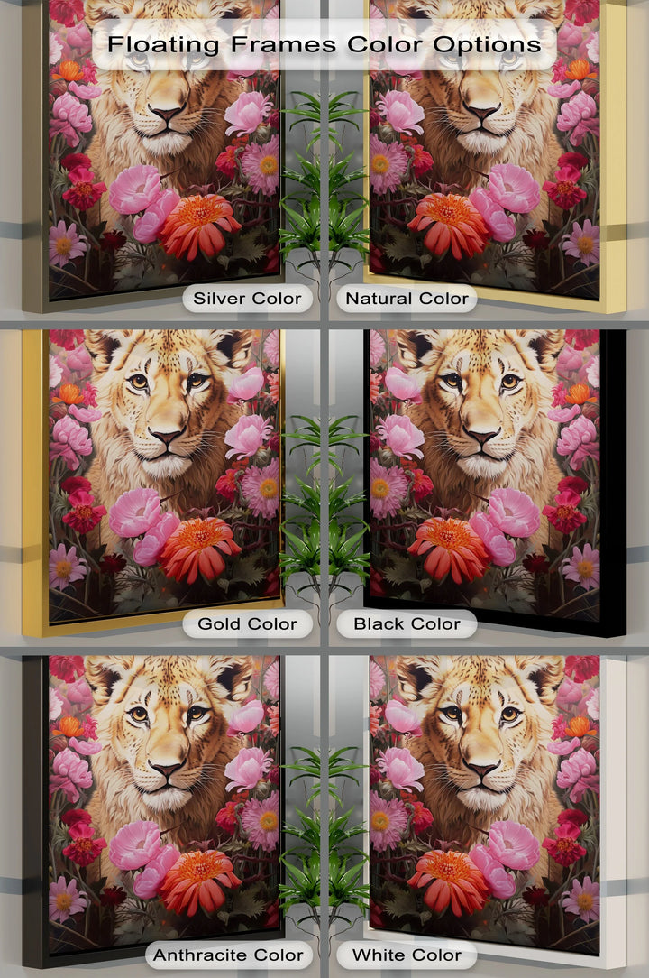Wild Grace Among Blossoms – Animal Canvas Print - MyPhotoStation
