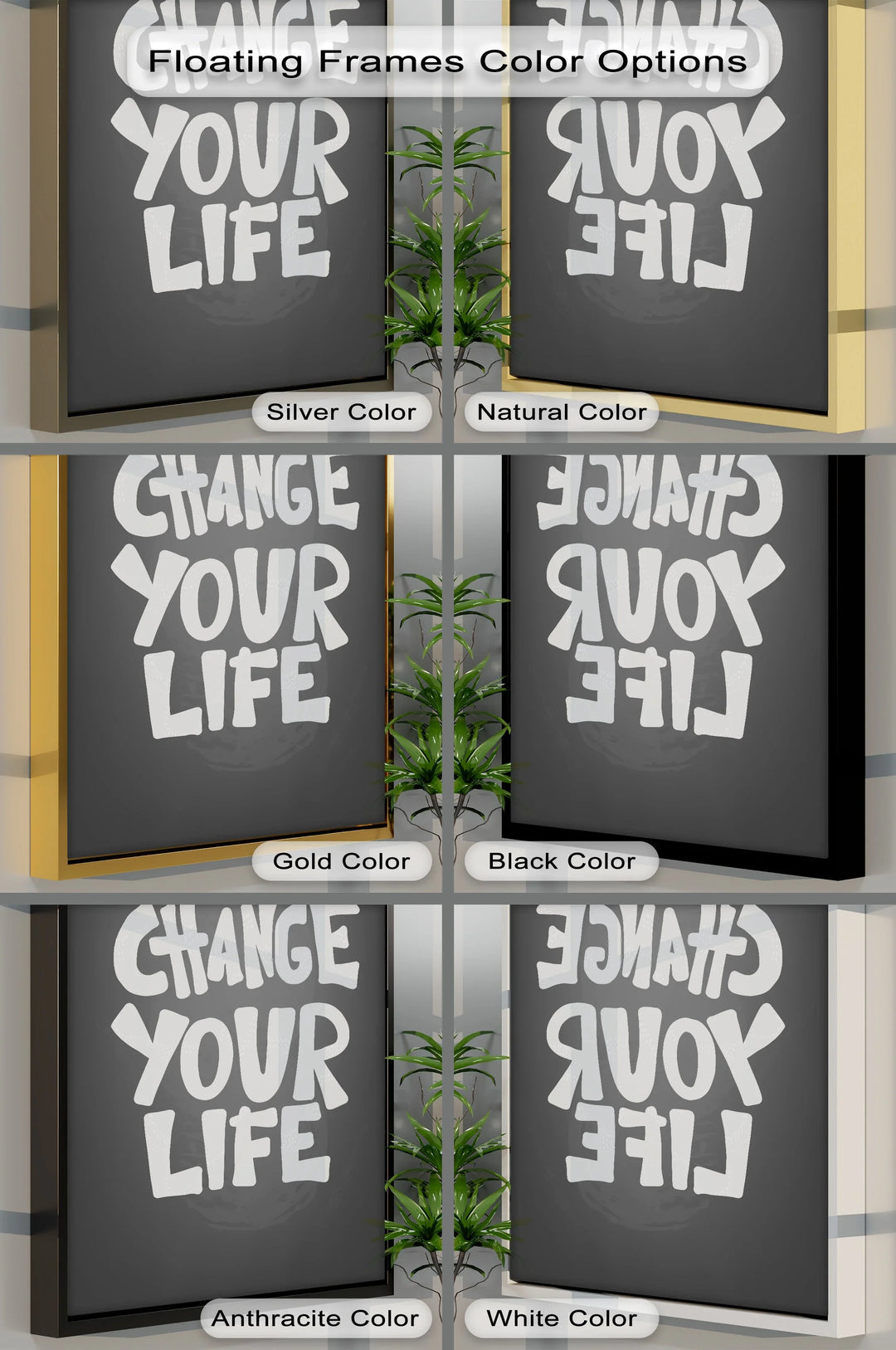 Change Your Life - Inspiraltional Canvas Print