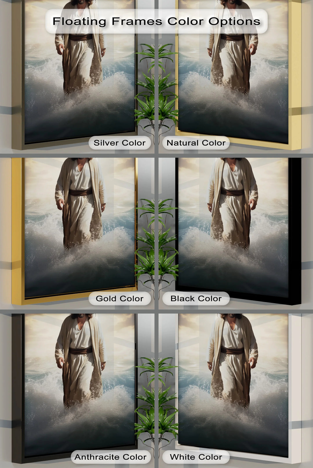 Divine Path – Jesus on the Sea Canvas Prints - MyPhotoStation