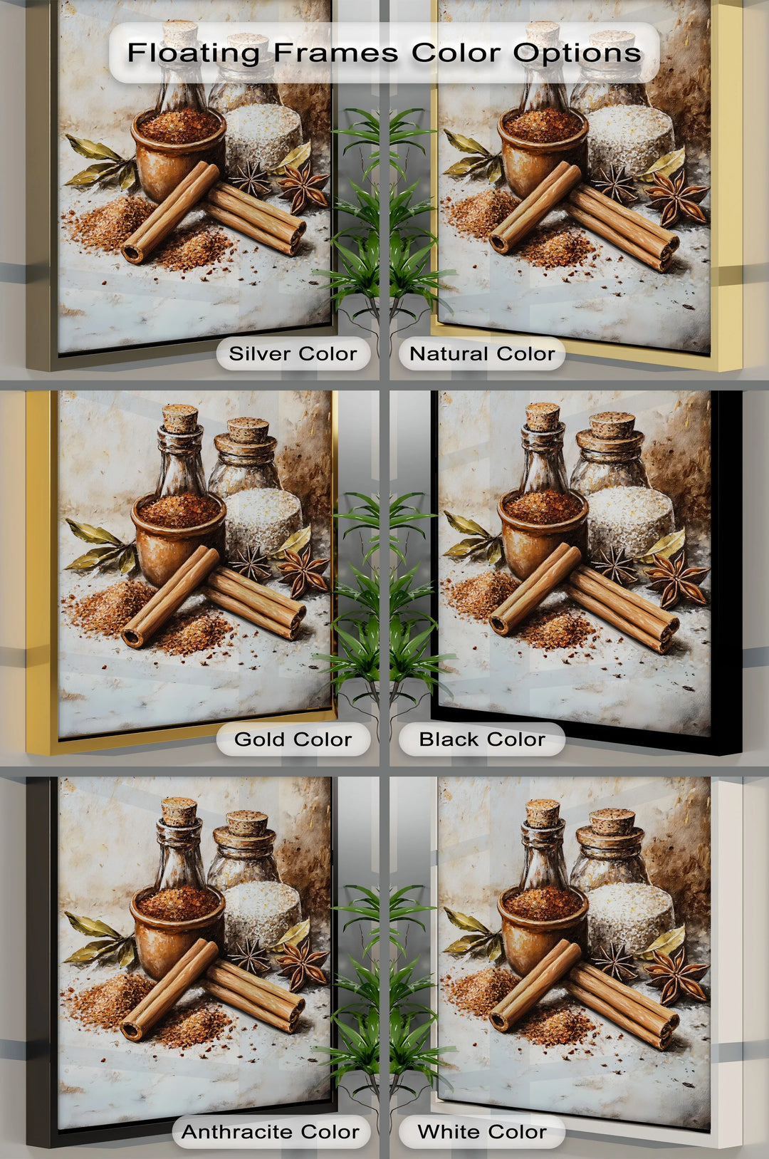Cinnamon & Spice – Kitchen Canvas Print - MyPhotoStation