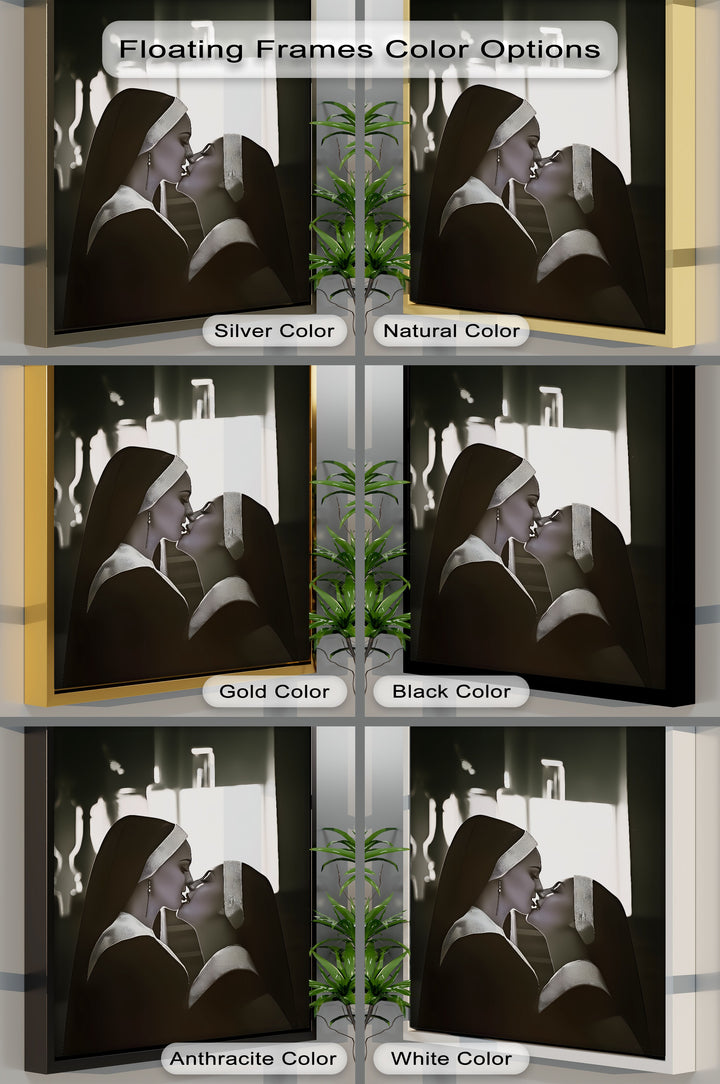 Forbidden Devotion – Erotic Canvas Wall Art | Bedroom Wall Art