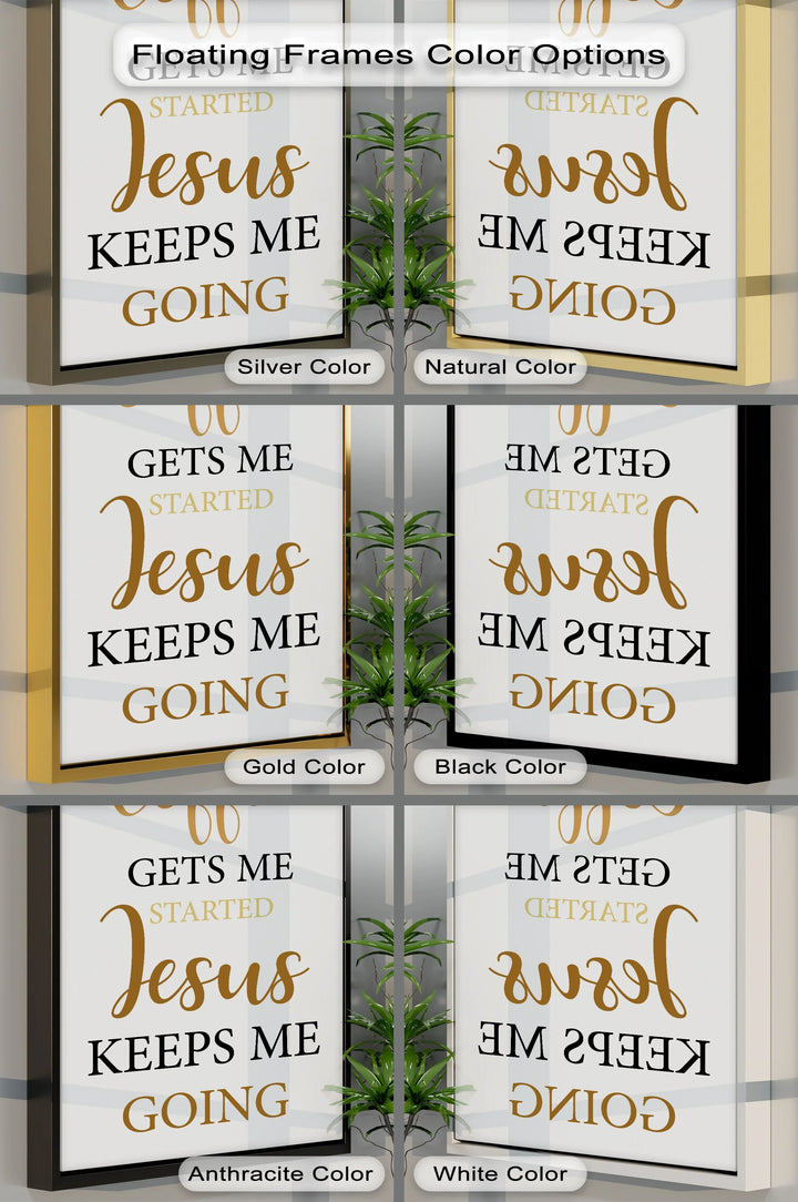 Coffee & Jesus – Faithful Morning Motivation Canvas Print - MyPhotoStation