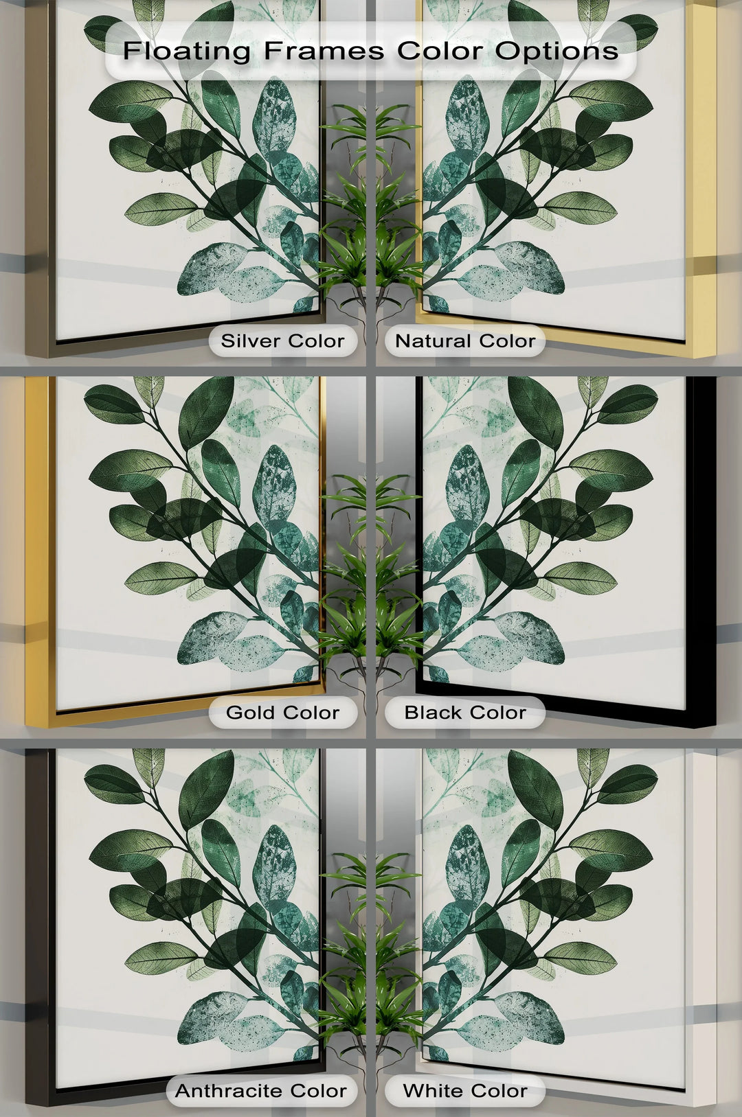 Olive Leaf Botanical Art – Tranquil Green Canvas Print - MyPhotoStation