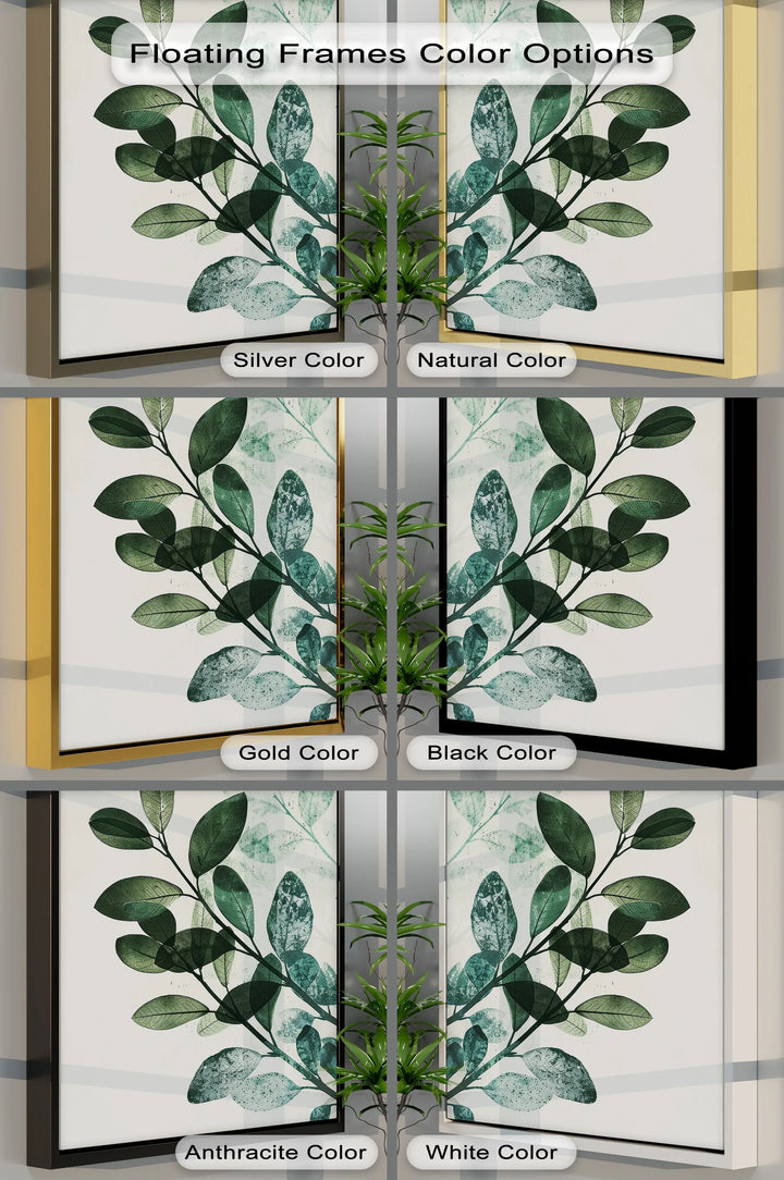 Olive Leaf Botanical Art – Tranquil Green Canvas Print - MyPhotoStation