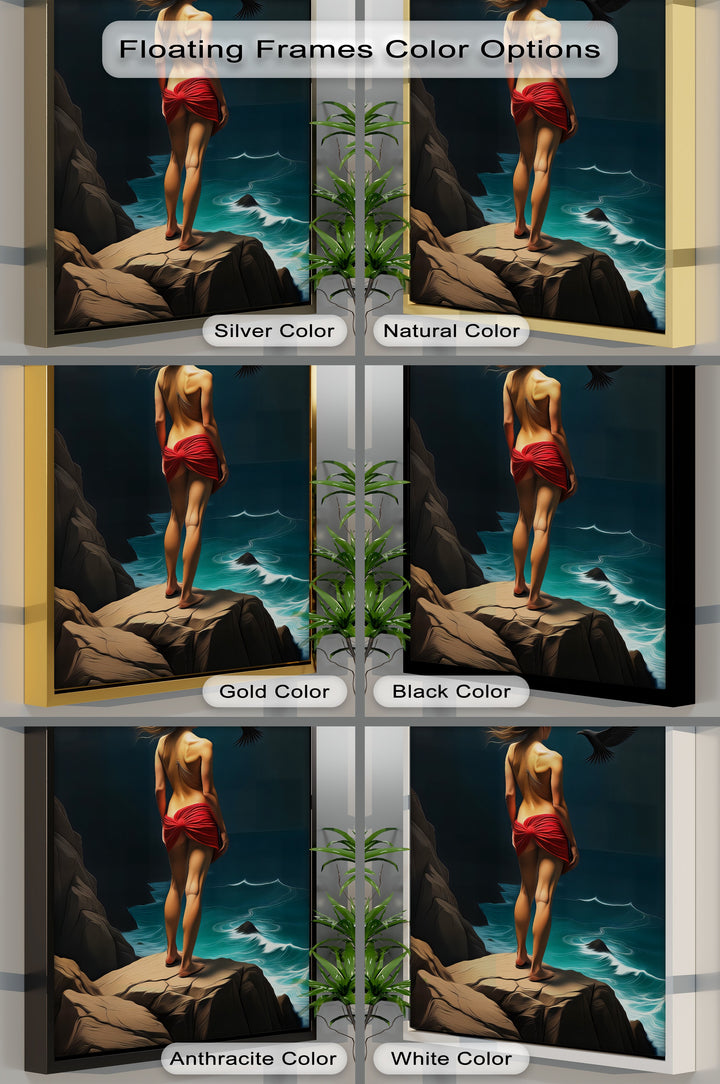 Messenger of the Deep – Sexy Canvas Wall Art | Framed Art