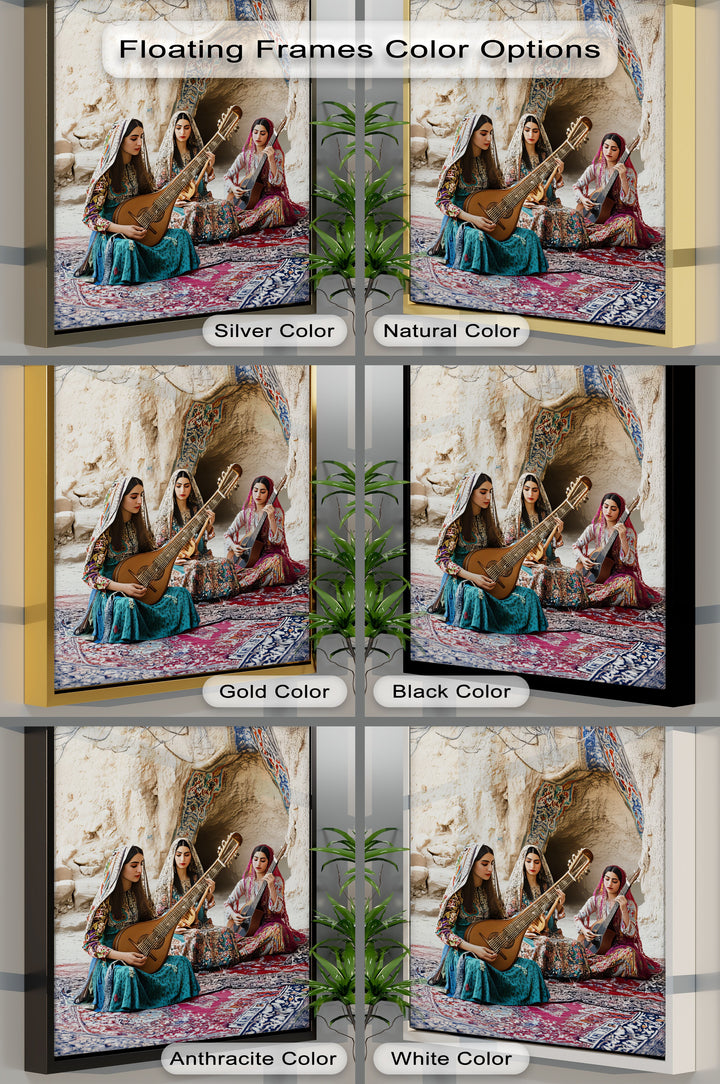 Melody of the Desert – Persian Canvas Print