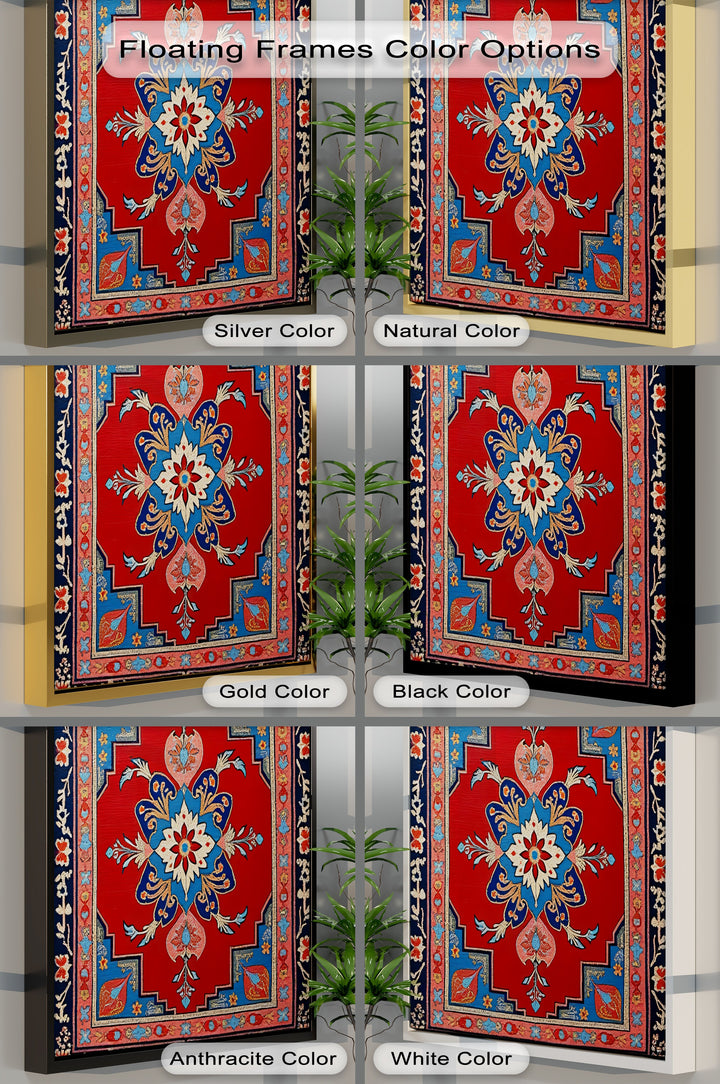Royal Elegance Medallion – Persian Canvas Print