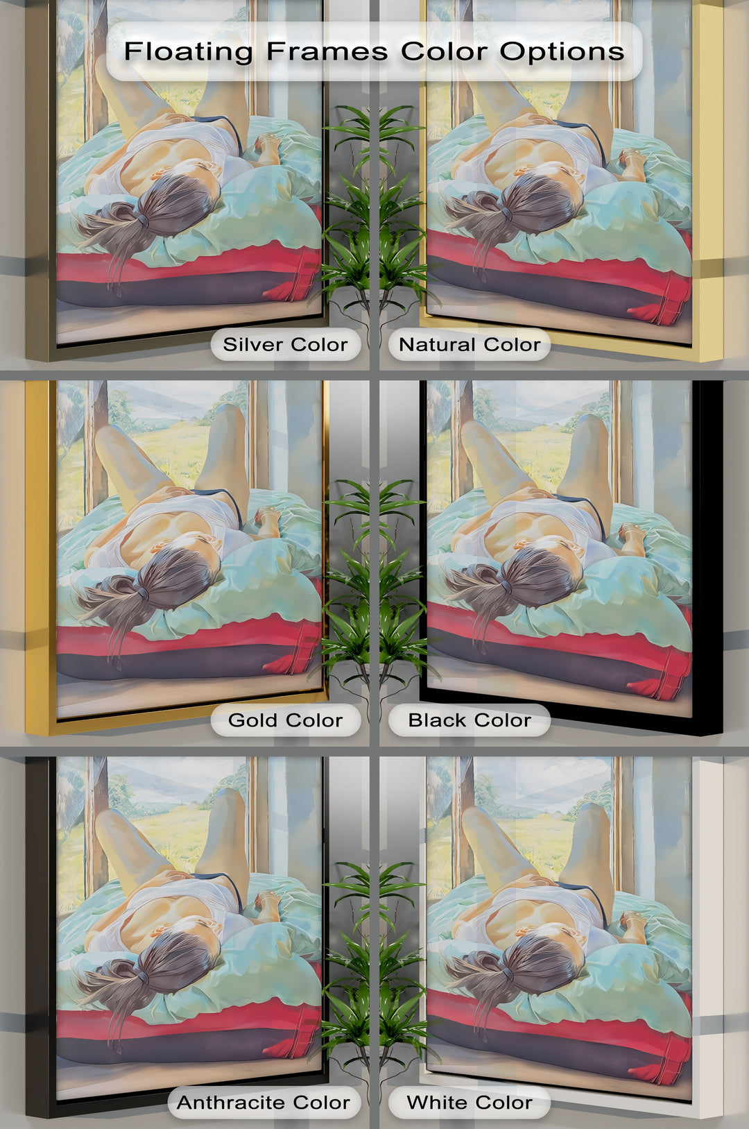 Golden Noon Serenity – Erotic Canvas Print