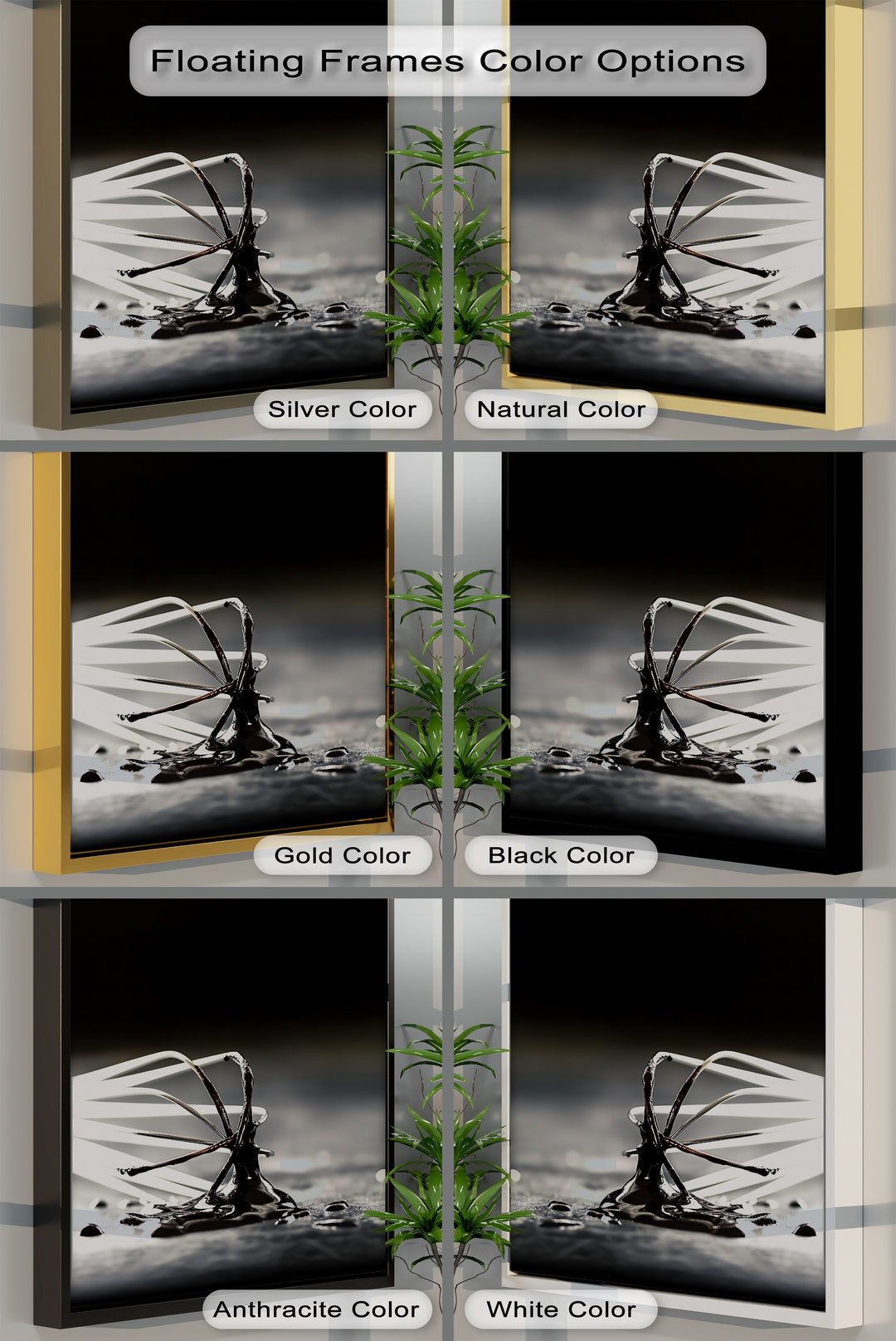 Whisked Elegance – Dark Chocolate Drizzle Canvas Prints