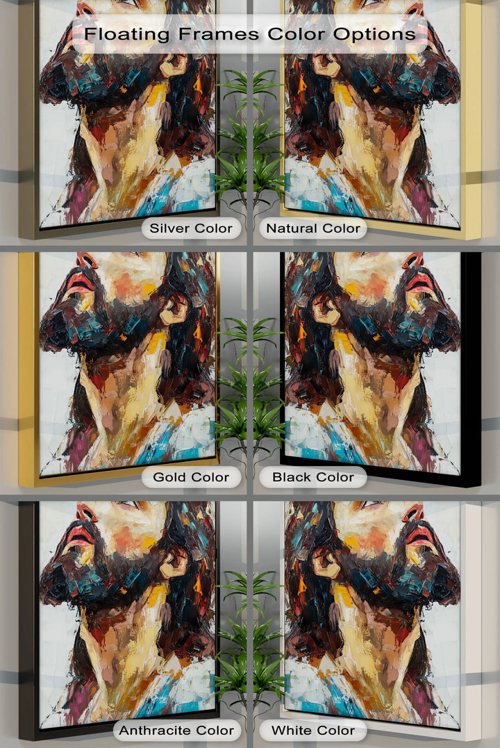 Heavenward Glance – Jesus Portrait Canvas Prints - MyPhotoStation