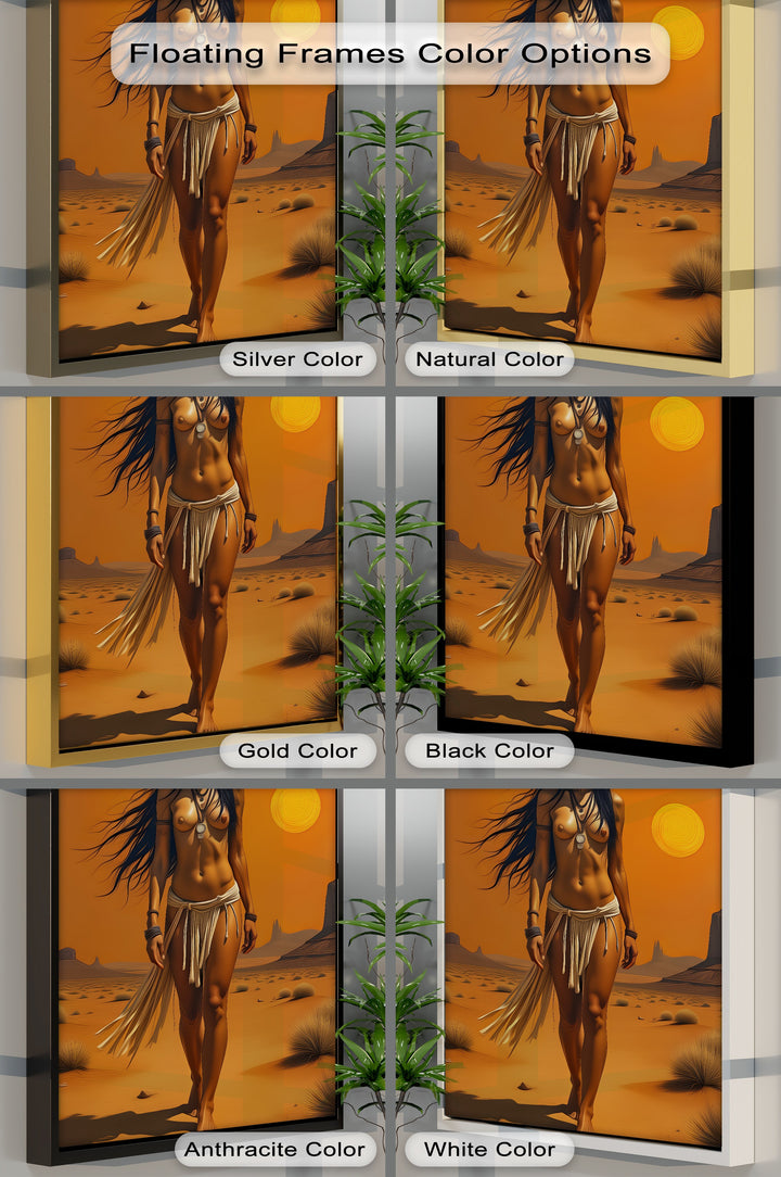 Desert Spirit – Sexy Canvas Wall Art | Framed Artwork