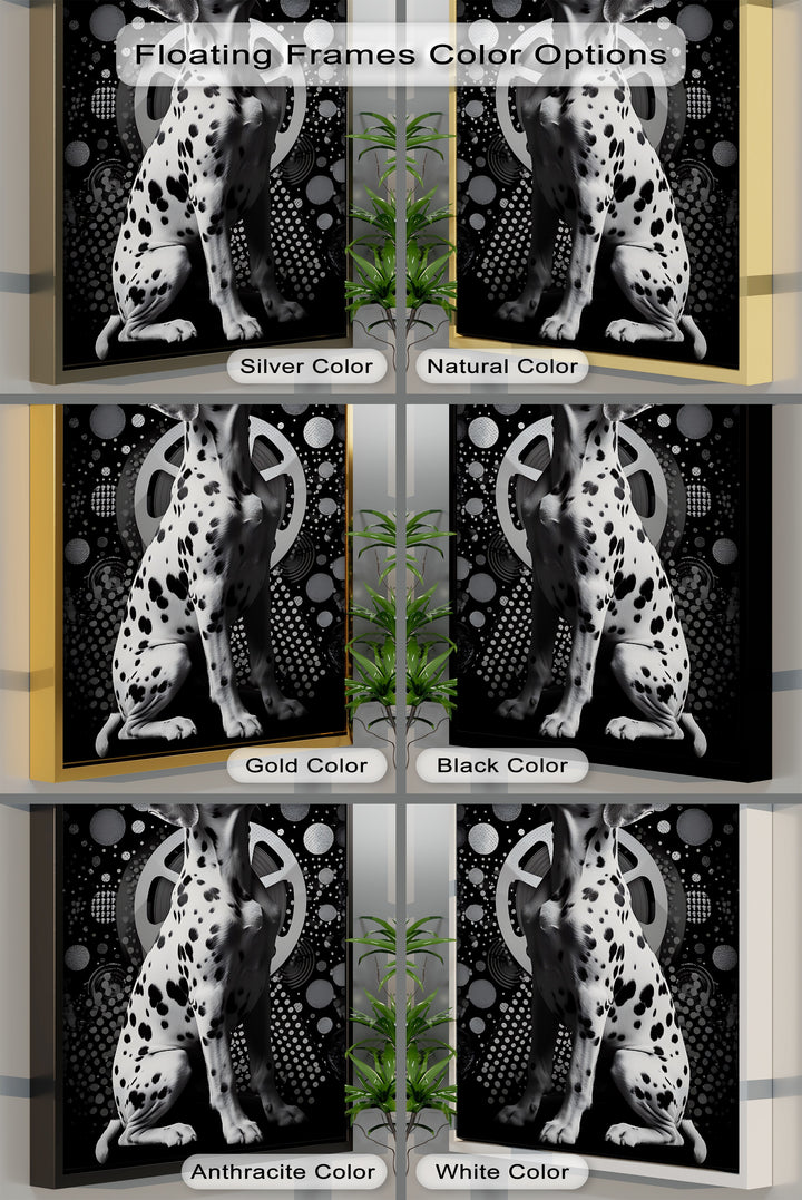 Retro Dalmatian – Puppies Canvas Print