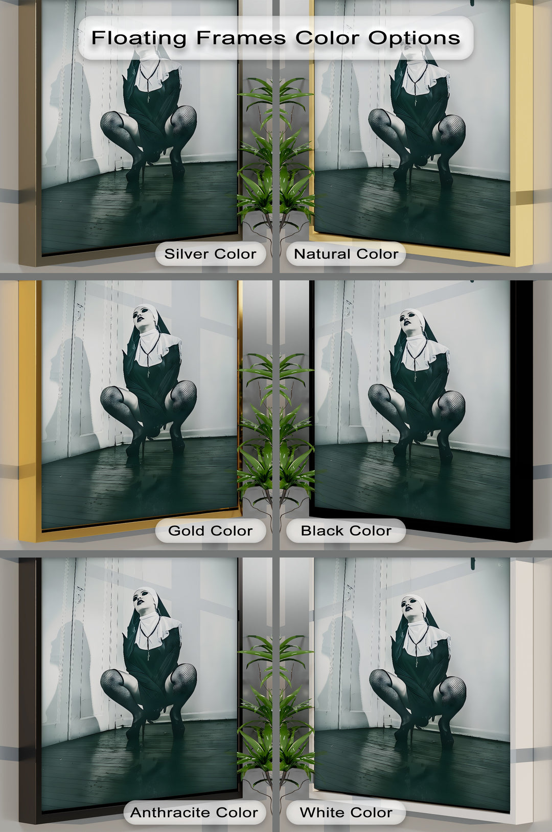 Sensual Shadows – Luxury Framed Canvas Prints & Oversized Wall Art