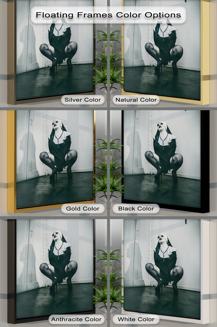 Sensual Shadows – Luxury Framed Canvas Prints & Oversized Wall Art
