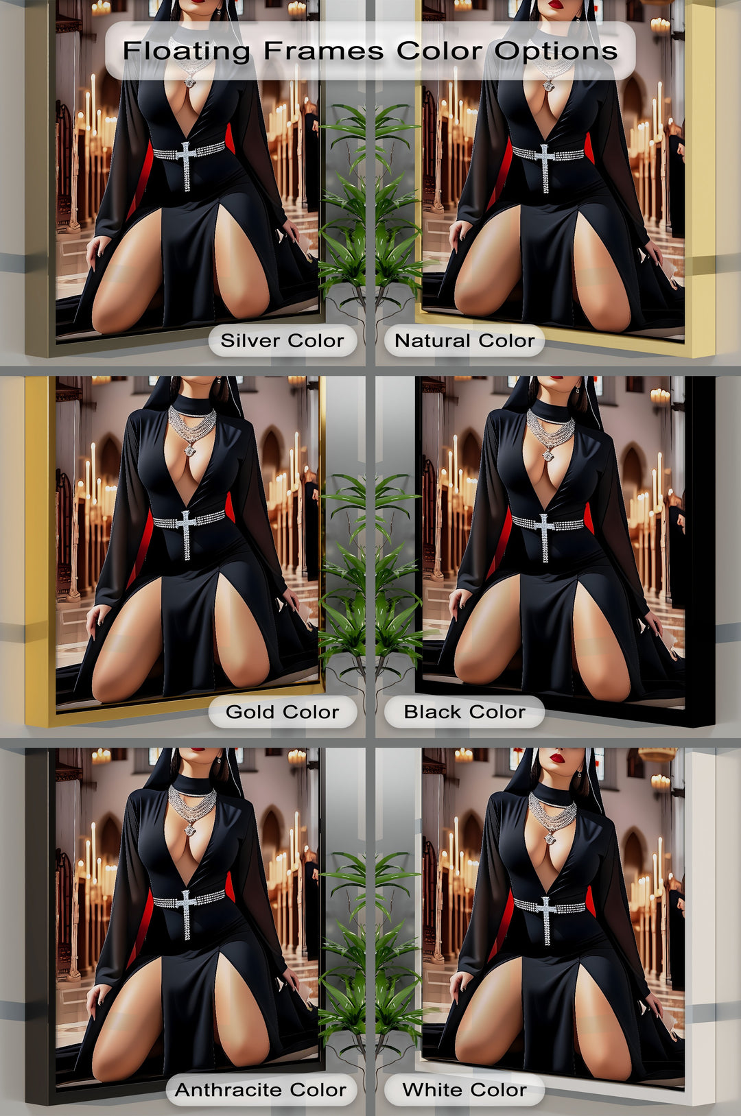 Sacred Temptation – Erotic Canvas Art