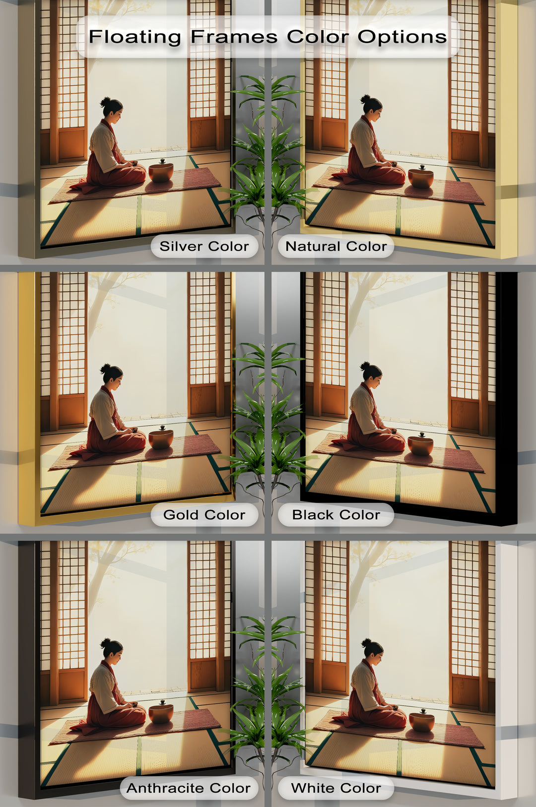 Tranquil Ritual – Japanese Tea Ceremony Canvas Print | Artwork Canvas