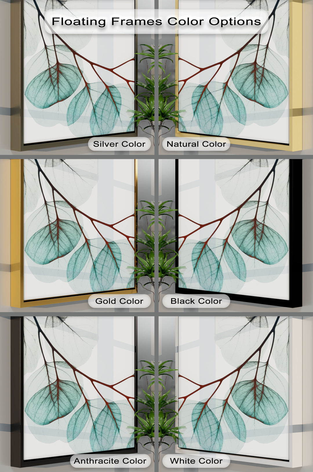 Winterliche Ruhe – Japanische Frau im blauen Kimono, Leinwanddruck | Gerahmtes Kunstwerk