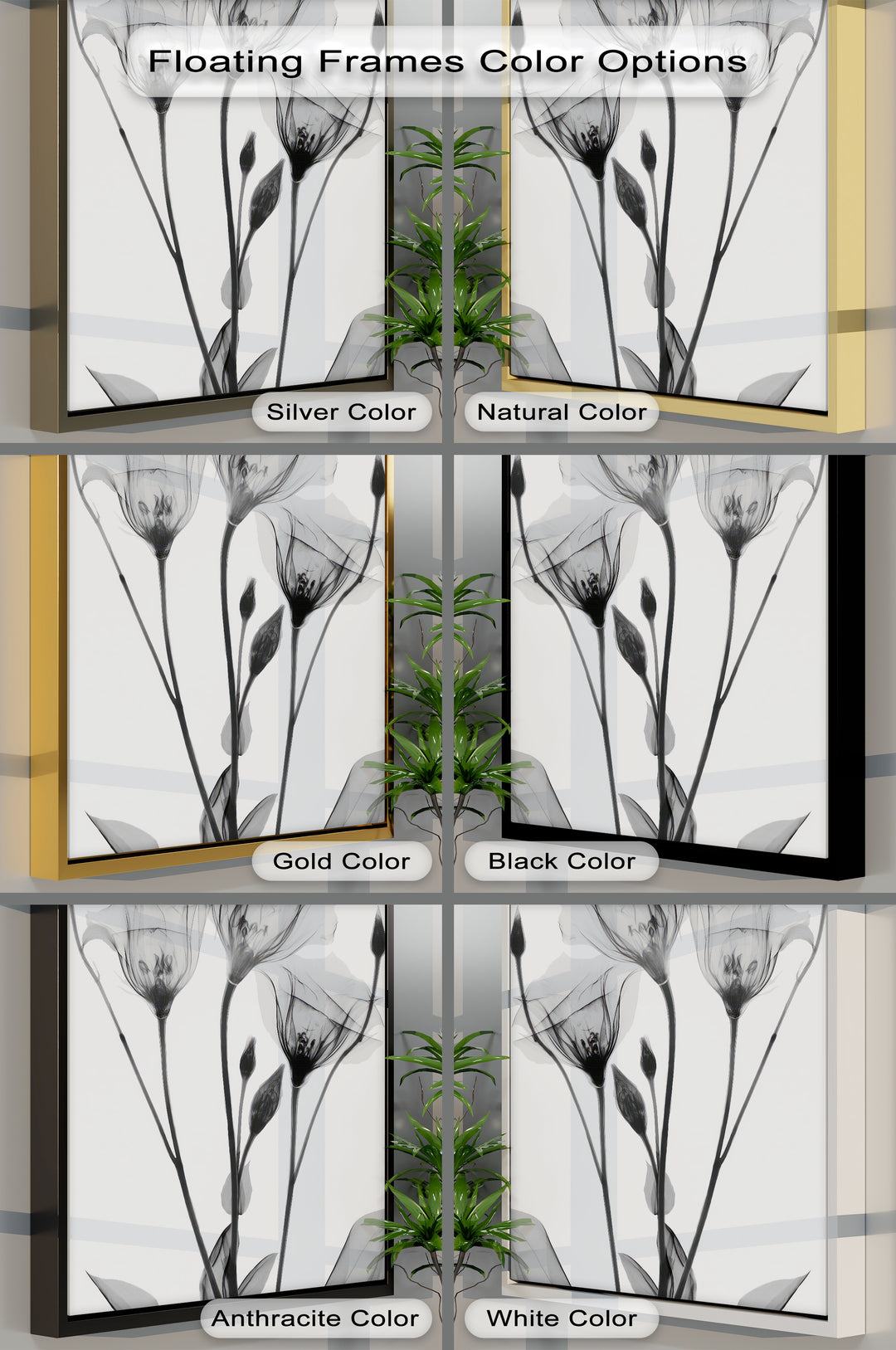 Winterliche Ruhe – Japanische Frau im blauen Kimono, Leinwanddruck | Gerahmtes Kunstwerk