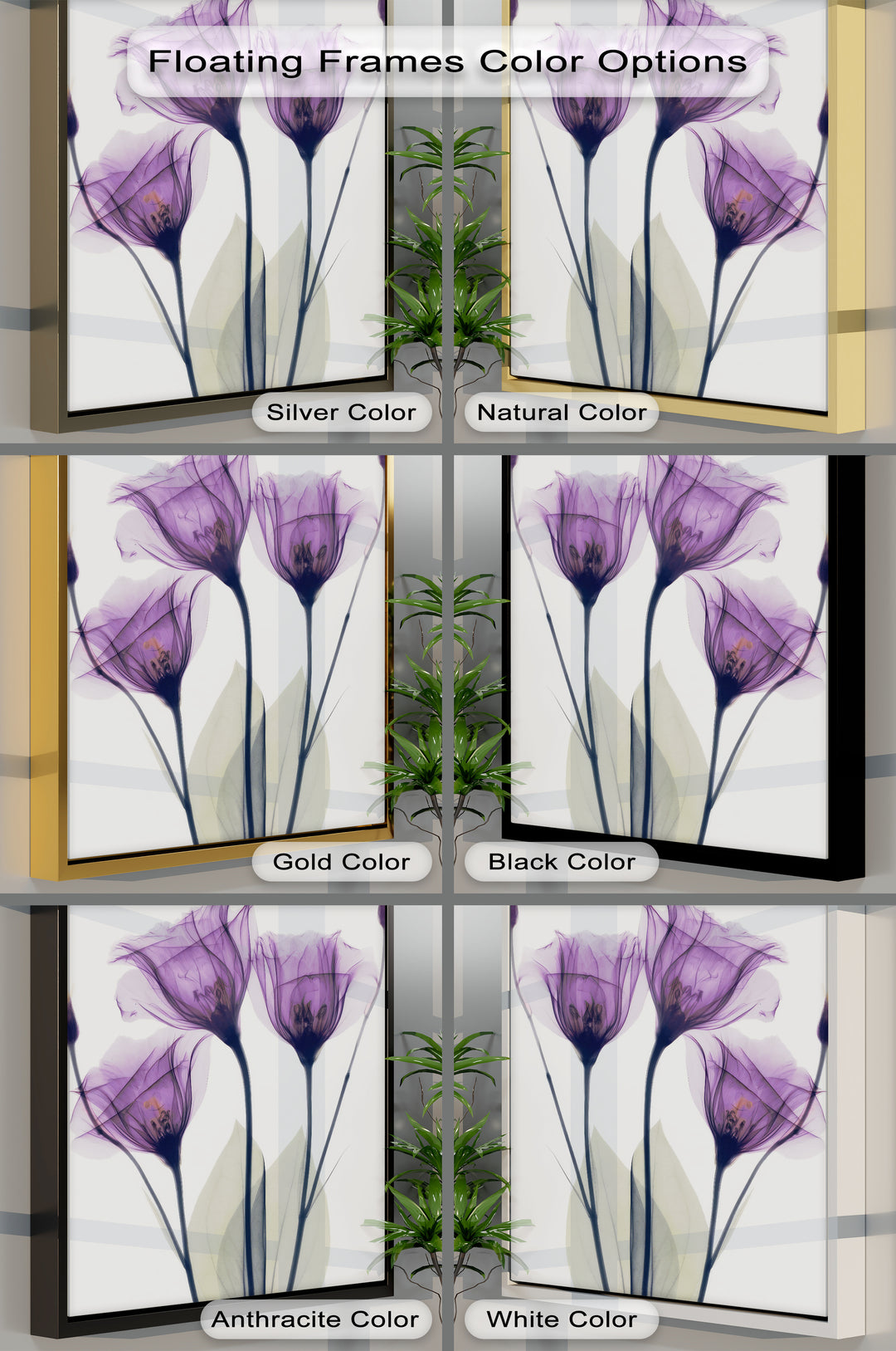 Winterliche Ruhe – Japanische Frau im blauen Kimono, Leinwanddruck | Gerahmtes Kunstwerk