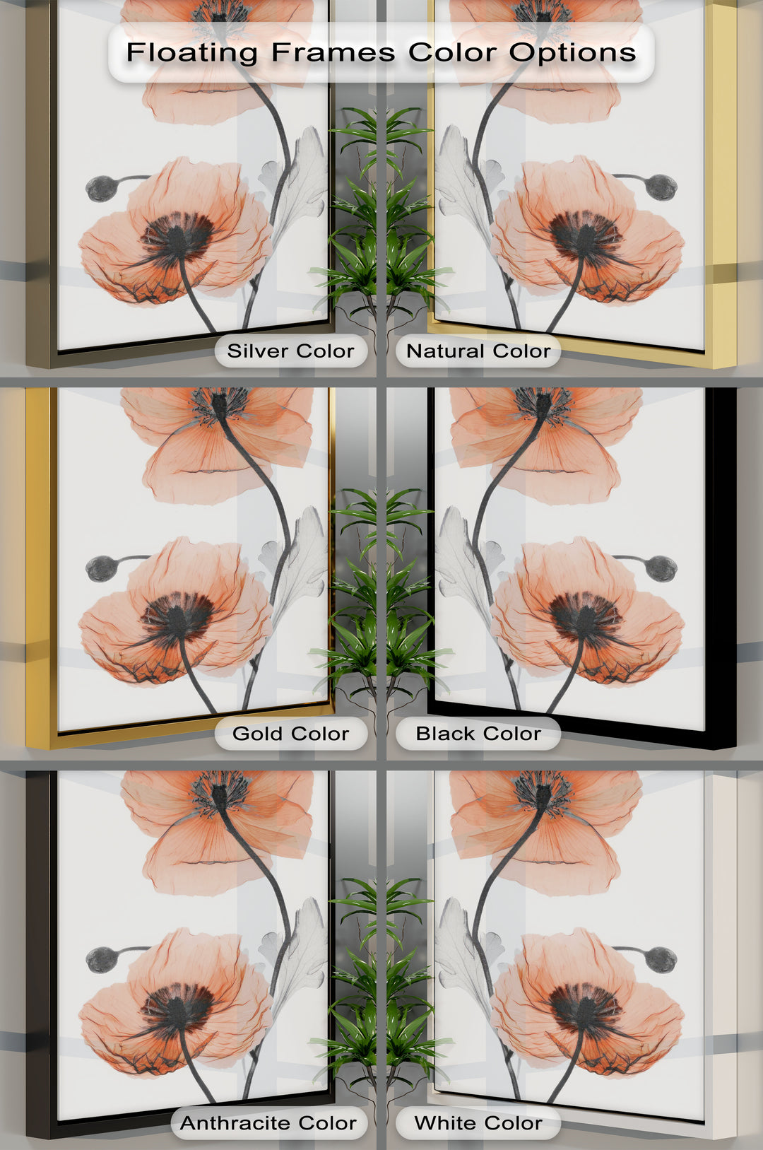 Winterliche Ruhe – Japanische Frau im blauen Kimono, Leinwanddruck | Gerahmtes Kunstwerk