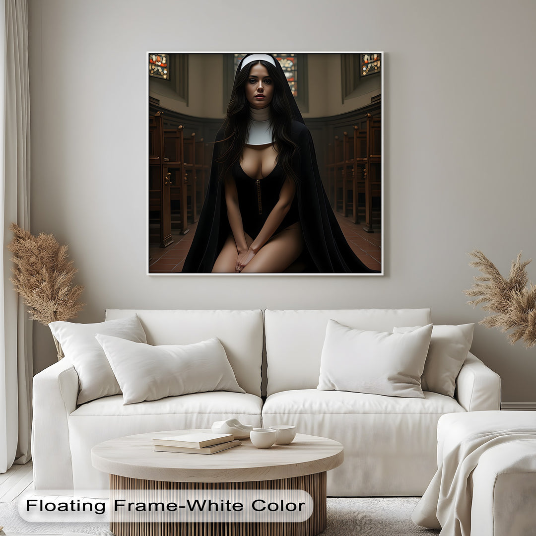 Sacred Temptation – Erotic Canvas Art