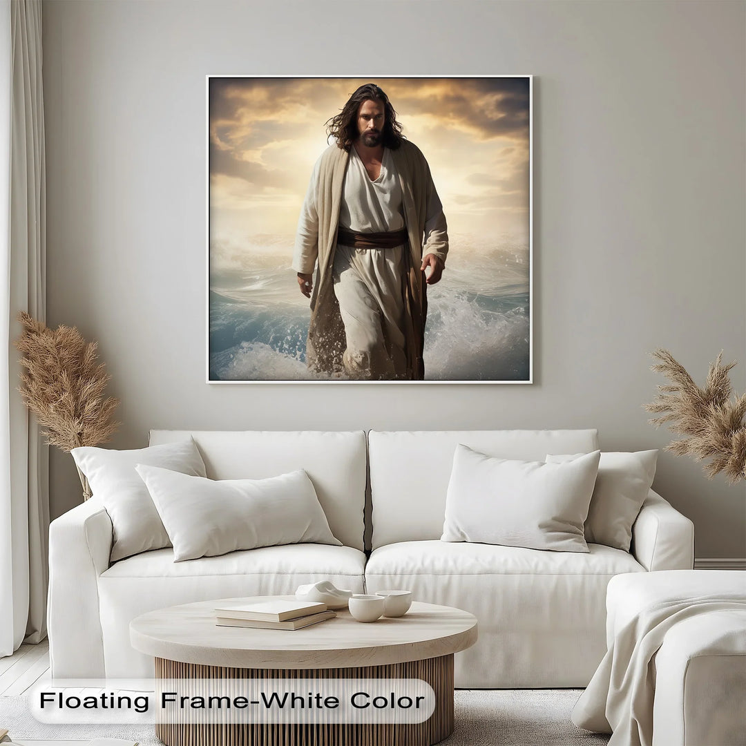 Divine Path – Jesus on the Sea Canvas Prints - MyPhotoStation