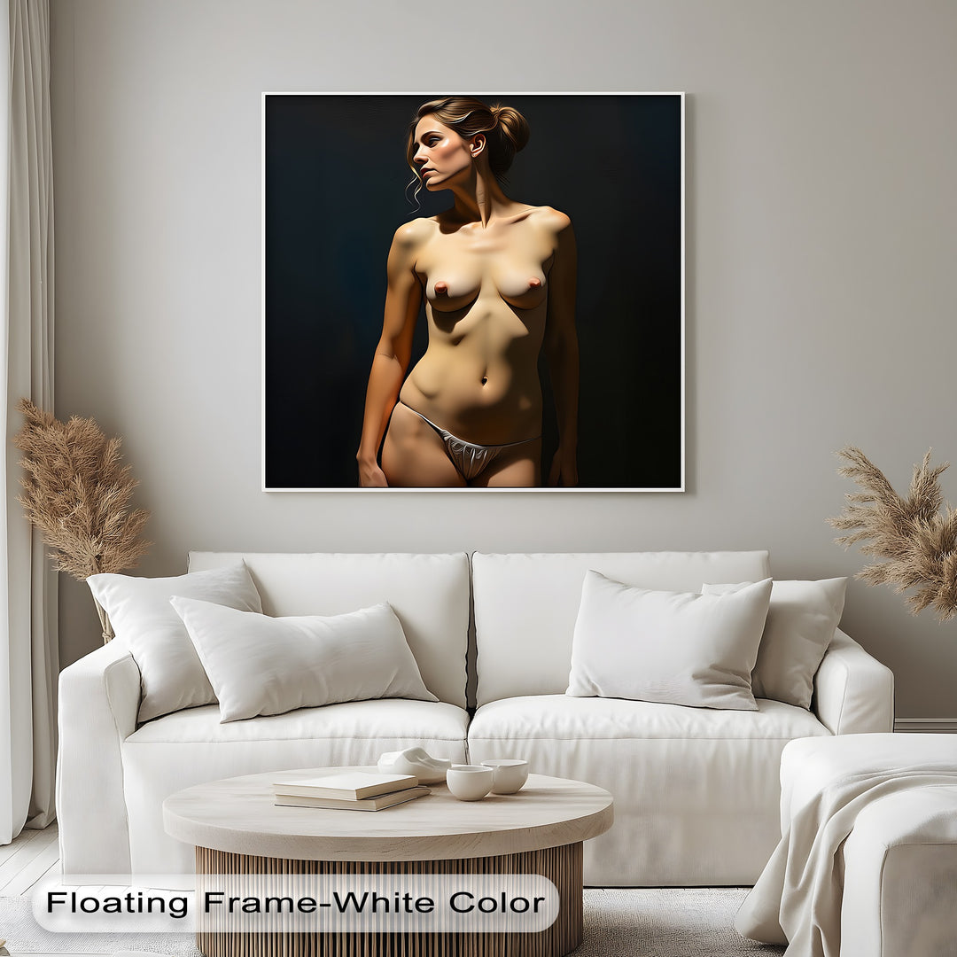 Golden Shadows – Sex Canvas Wall Art | Large Canvas