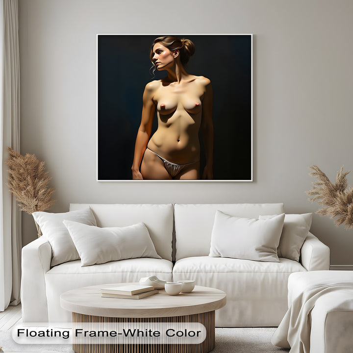 Golden Shadows – Sex Canvas Wall Art | Large Canvas