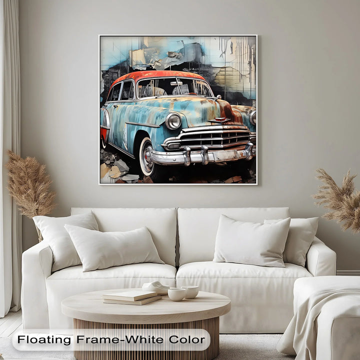 Urban Decay Dreamscape – Car Canvas Print - MyPhotoStation