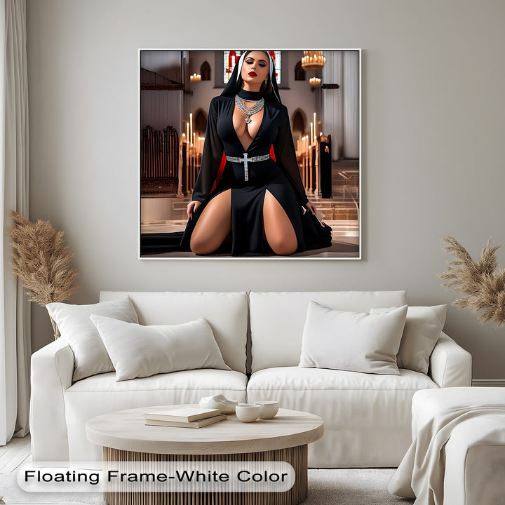 Sacred Temptation – Erotic Canvas Art