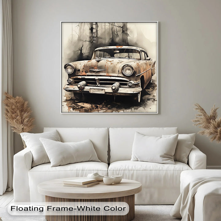 Haunted Forest Ride – Car Canvas Print - MyPhotoStation