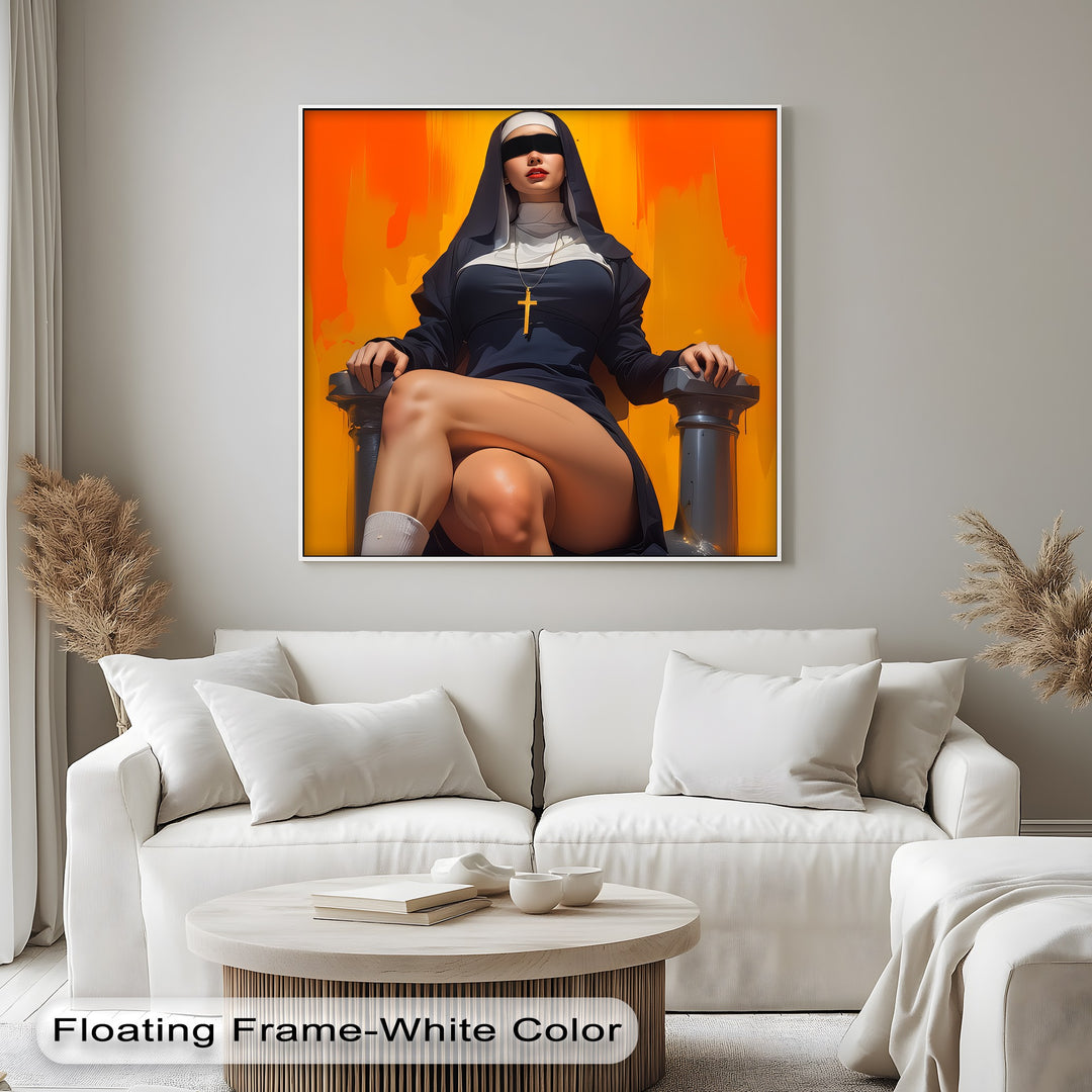 Divine Provocation – Erotic Canvas Wall Art | Framed Canvas Prints