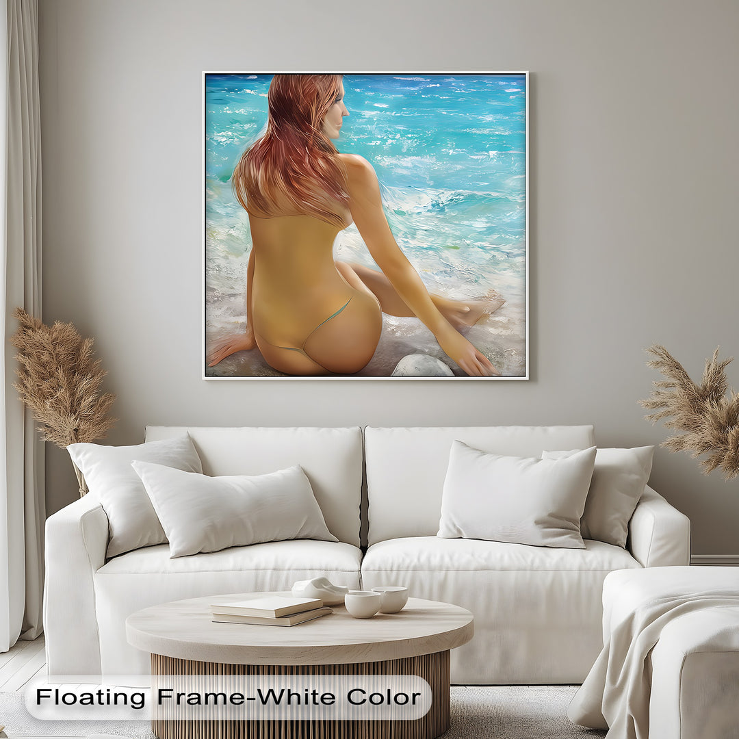 luxury canvas wall art erotic artwork for private spaces
