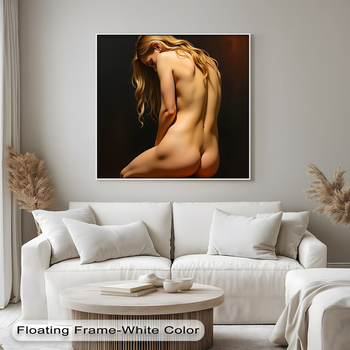 luxury framed artwork canvas for contemporary living spaces
