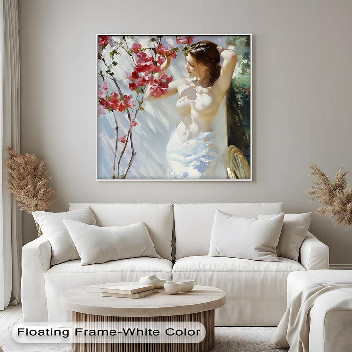 Whispers of Spring – Erotic Canvas Print
