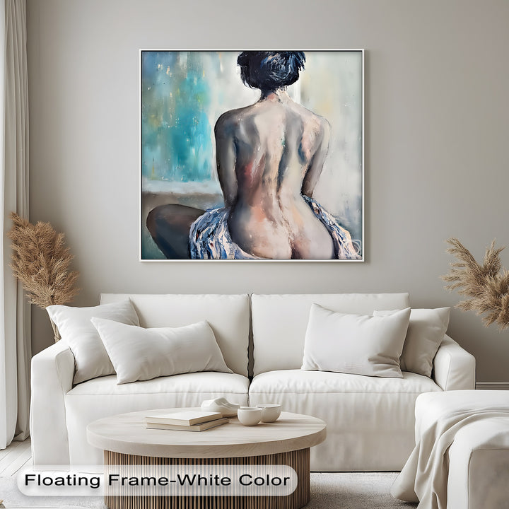 Serene Solitude – Erotic Canvas Print