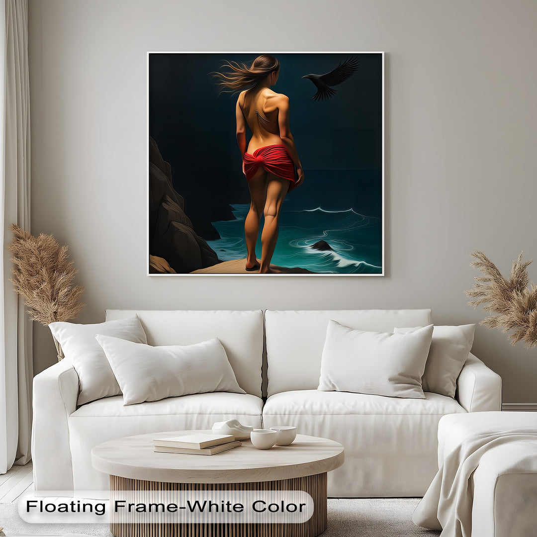 Messenger of the Deep – Sexy Canvas Wall Art | Framed Art