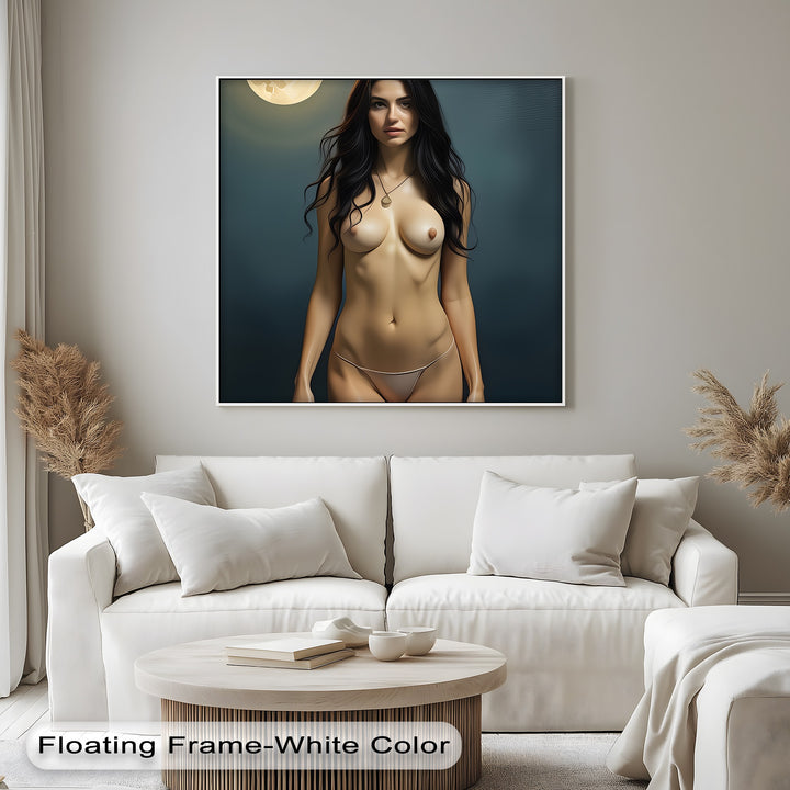 Lunar Serenity – Sex Canvas Print | Framed Artwork