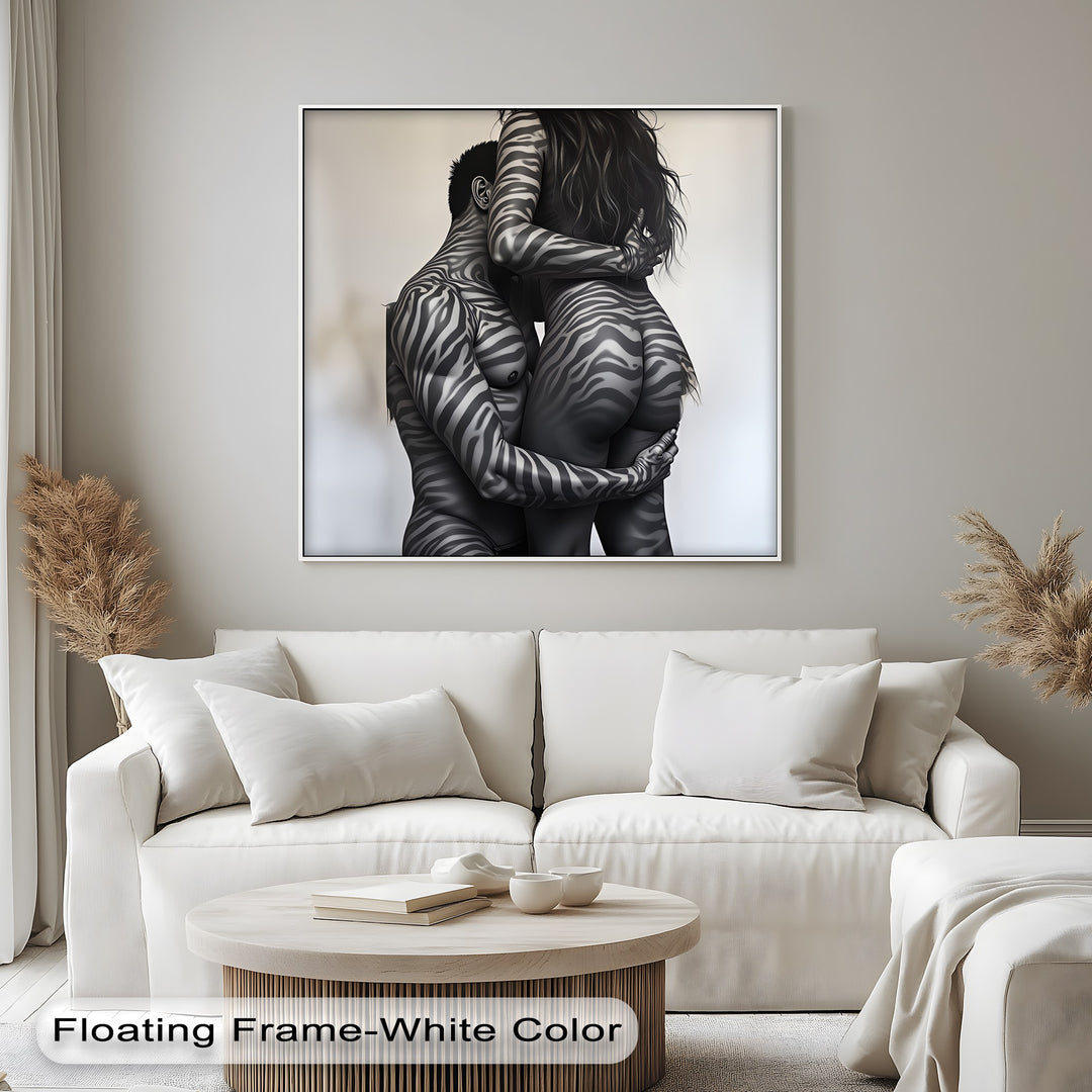 Passionate Connection – Erotic Canvas Print