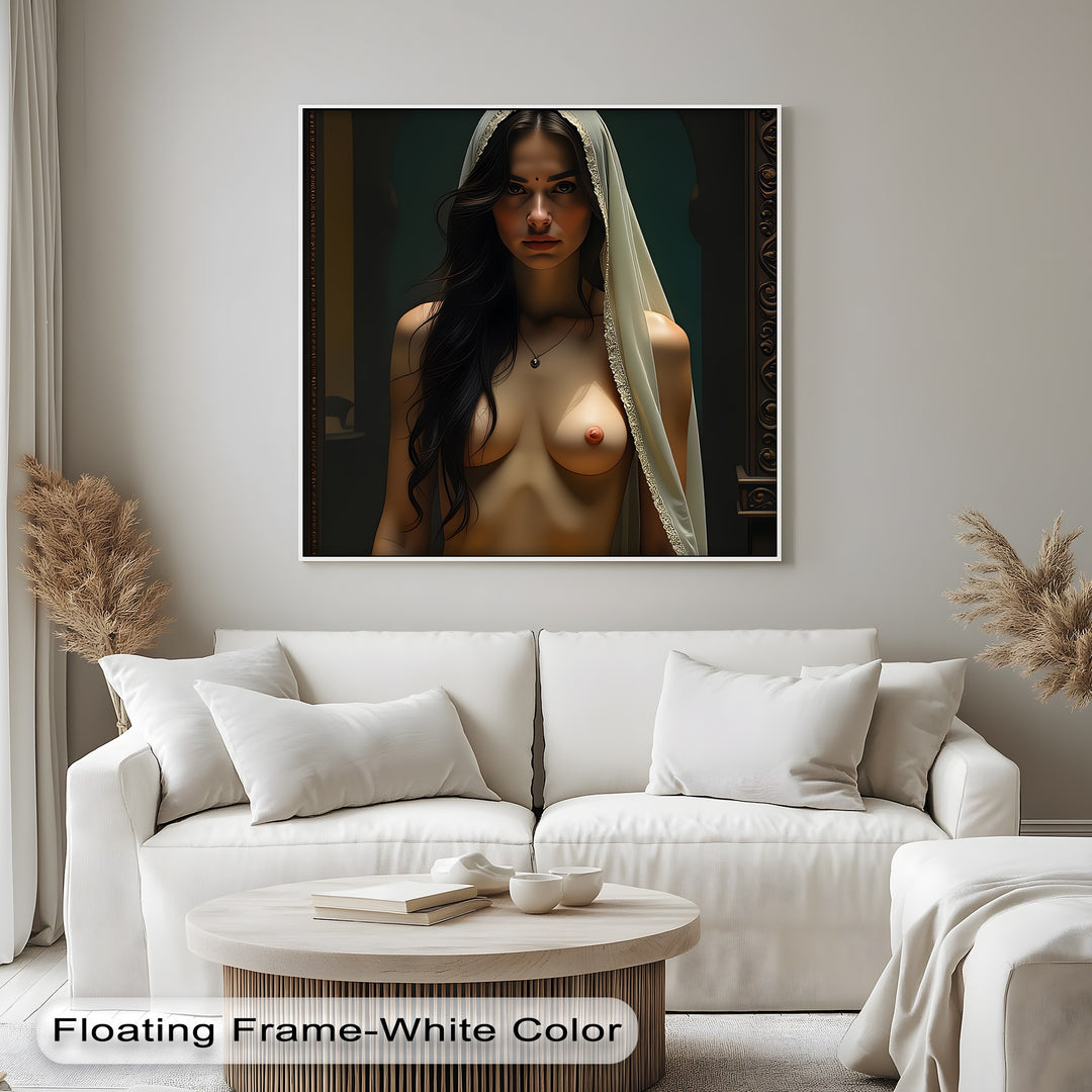 Mystic Veil – Erotic Canvas Wall Art | Biggest Canvas