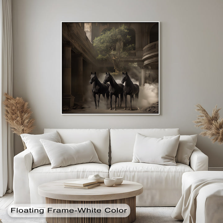 Guardians of the Forgotten Hall – Dark Horse Fantasy Canvas Print