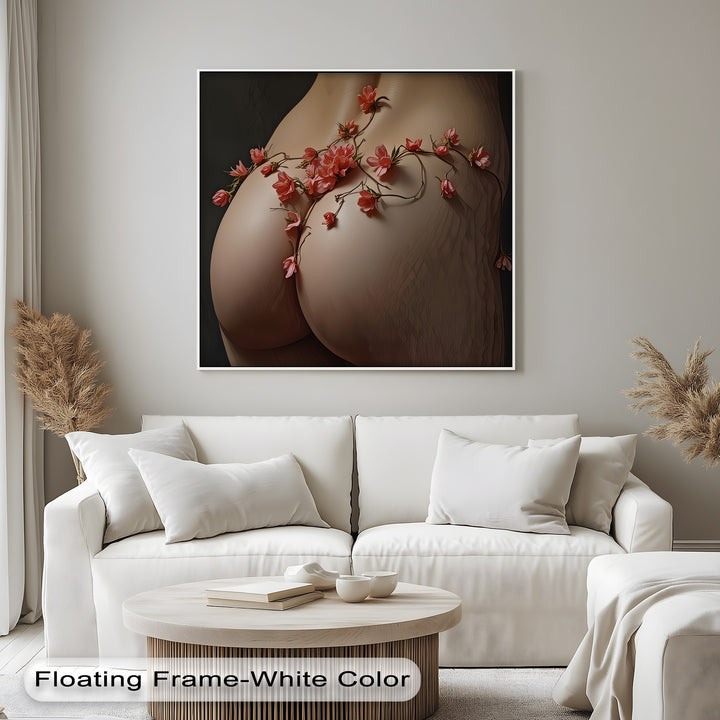 sophisticated canvas collage prints serene ambience living room art