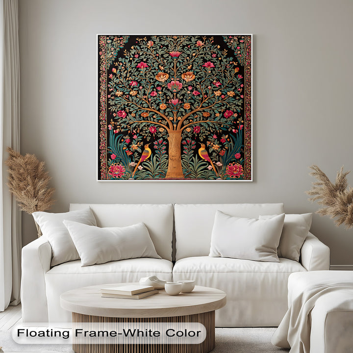 Eternal Blossom – Persian Tree of Life Canvas Print