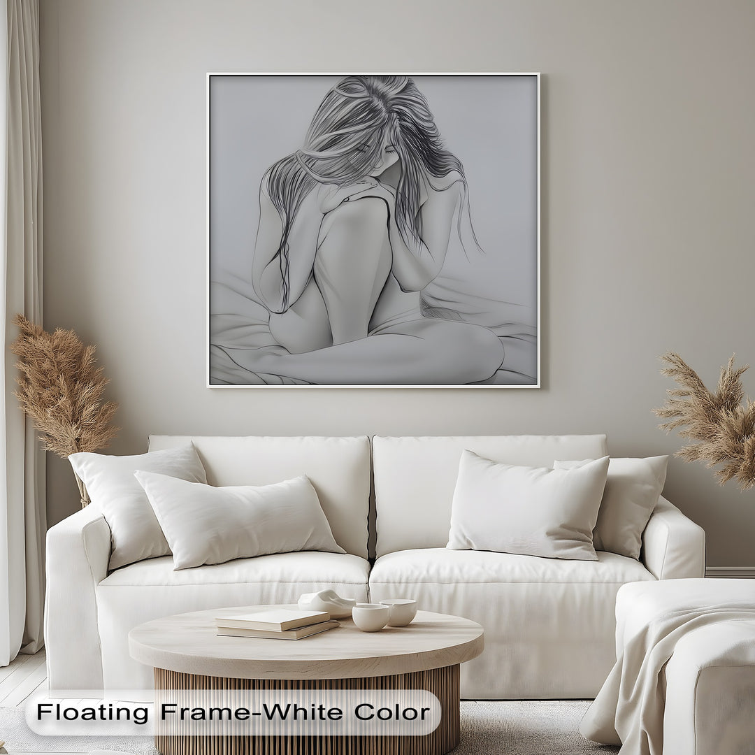 Intimate Erotic Canvas Wall Art - Romantic Erotic Artwork