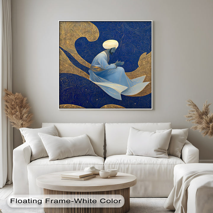 Celestial Reverence – Persian Canvas Print