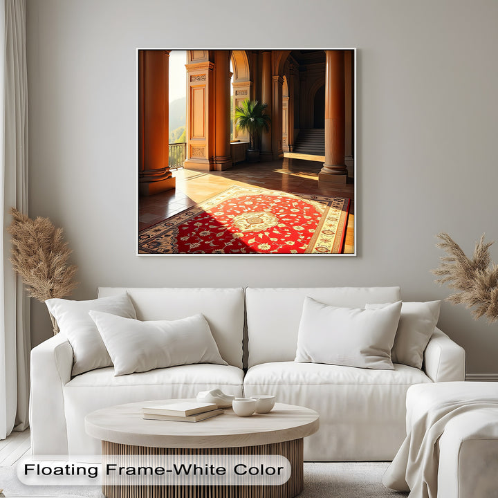 Golden Dawn Medallion – Persian Canvas Print