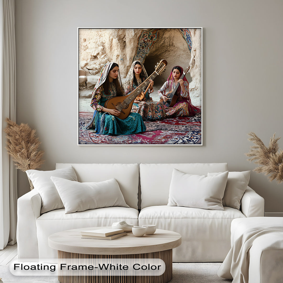 Melody of the Desert – Persian Canvas Print